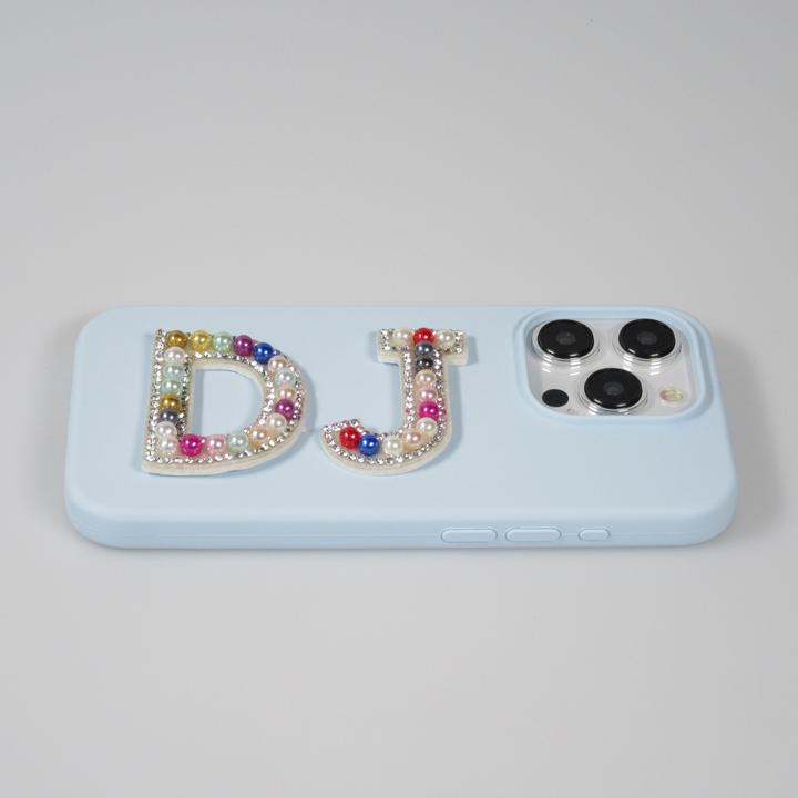 Produktbild PhoneLook Sticker Aufkleber für Handy/Tablet/Computer 3D Pearls Regenbogen Buchstabe R