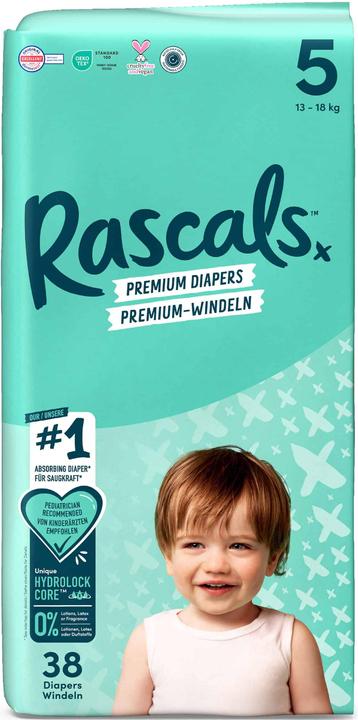 Rascals Premium (Dimensione 5, Pacco trasportabile, 38 Pezzo/i)