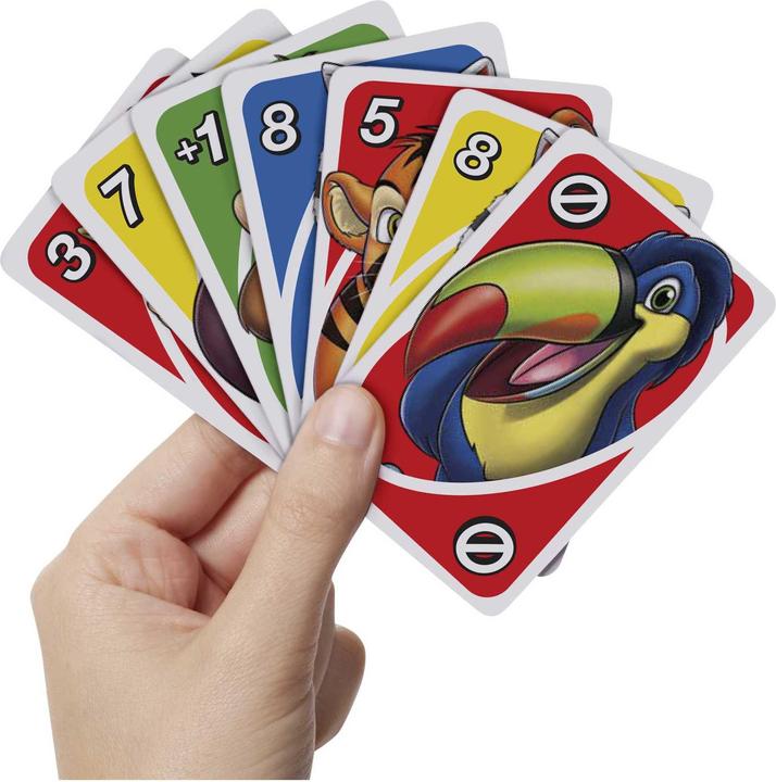 Productafbeelding Mattel Games Uno (Engels, Duits, Frans, Italiaans)