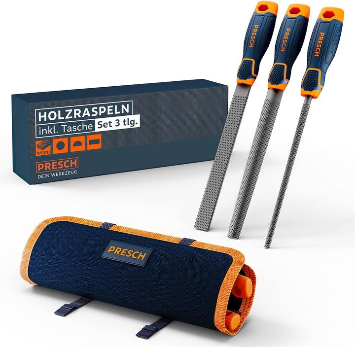 Actual product image Presch Wood rasp set 10162 (200 mm)