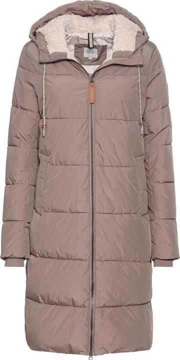 Camel Active Langer Puffermantel mit gefütterter Kapuze
