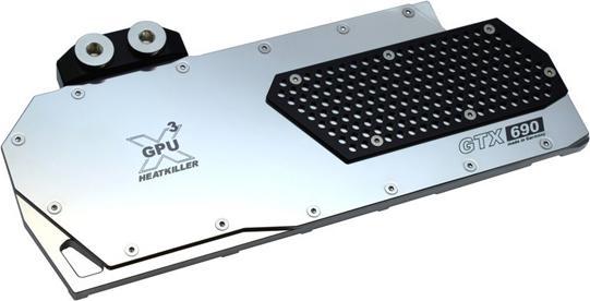 Produktbild Watercool HEATKILLER® GPU-X³ GTX 690 'Hole Edition' Ni-Bl