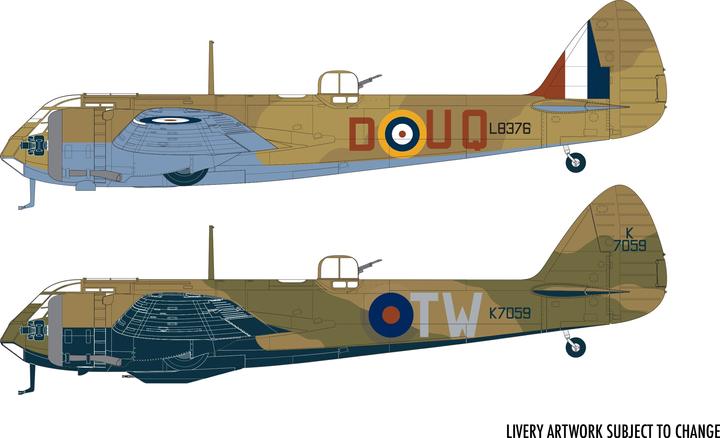 Image du produit Airfix Kit de construction Bristol Blenheim Mk.1 1:48