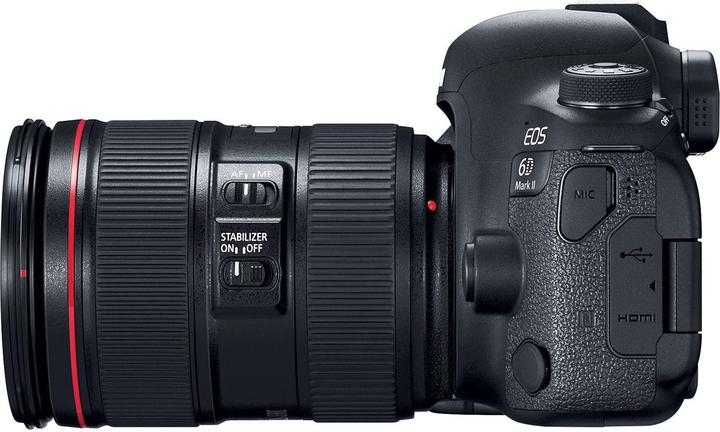 Productafbeelding Canon EOS 6D Mark II (24 - 105 mm, 26.20 Mpx, Volledig formaat)