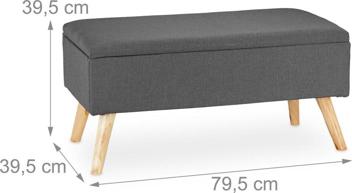 Produktbild Relaxdays Sitzbank (79.50 cm)