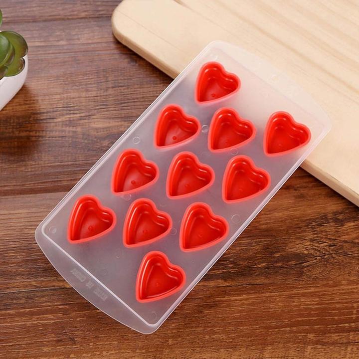 Actual product image König Design Silicone ice cube tray ice cube mould ice cube maker garden party fruit