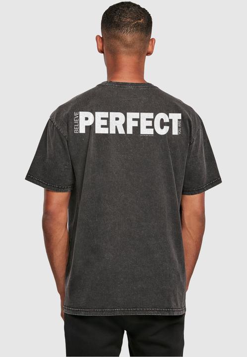 Actual product image Merchcode Believe Front Acid Washed Heavy Oversized Tee - 112543 (M)