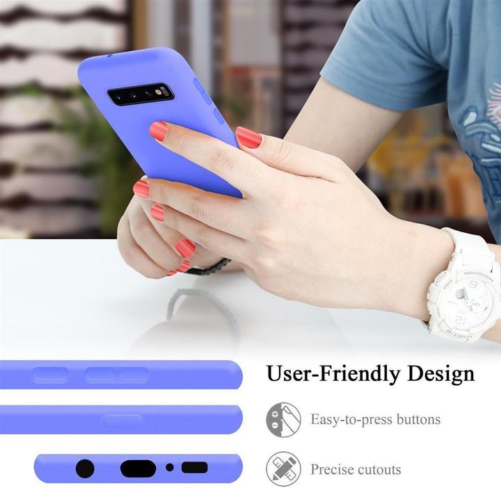 Produktbild Cadorabo TPU Liquid Silicone Case Cover (Samsung Galaxy S10+)