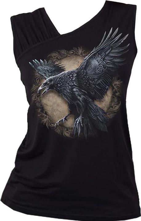 Spiral Raven Wise Top Ärmellos