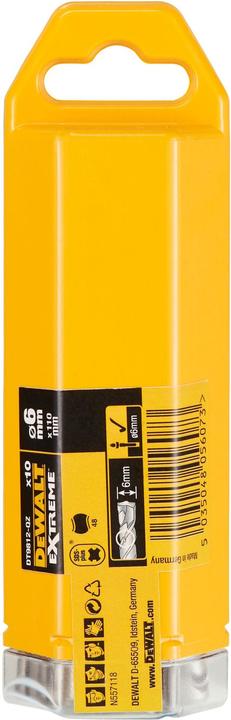 Produktbild DeWalt Hammerbohrer SDSplus (6 Millimeter)