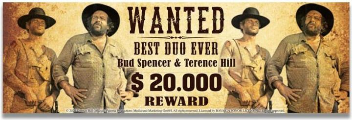 Produktbild Blechwaren Fabrik Braunschweig Bud Spencer & Terence Hill Emaille Tasse Wanted (500 ml, 1 x)