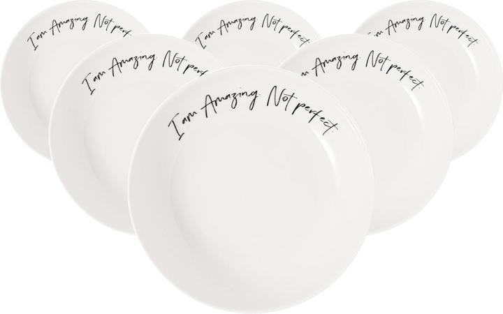 Actual product image Villeroy & Boch Multipack Statement bowl flat amazing not perfect - 6 pieces (18.70 cm, 0.37 l, 6 x)