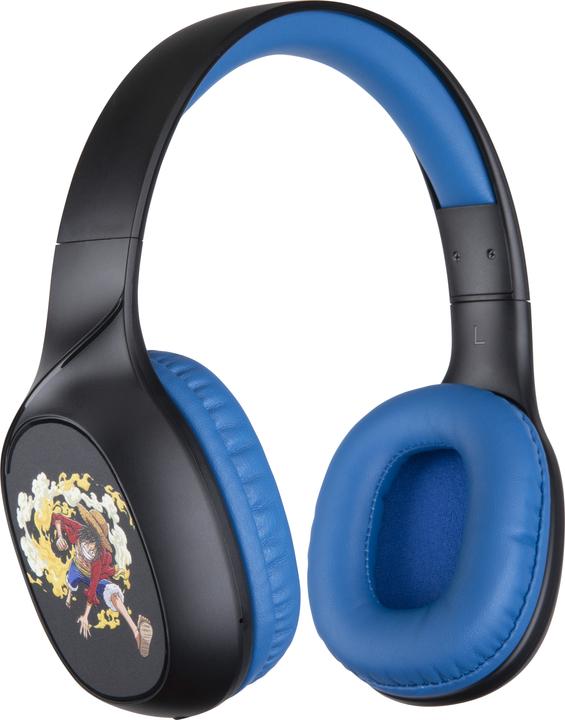 Image du produit NoName ONE PIECE - Casque Bluetooth - Bleu & Noir (Sans fil, Filaire)