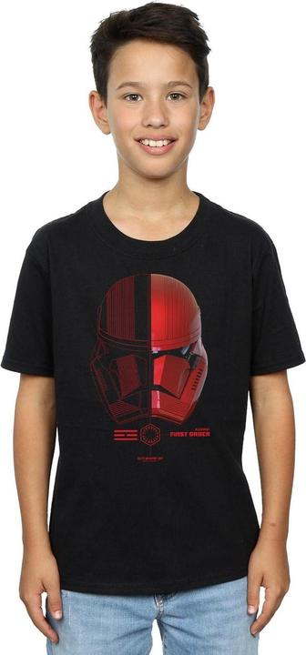 Immagine prodotto Star Wars The Rise Of Skywalker Sith Trooper Helmet Maglietta Ragazzi (140, 146)