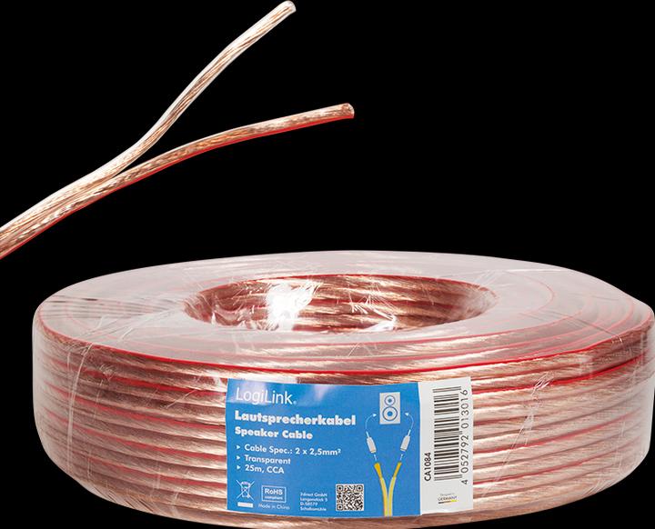 Actual product image LogiLink CA Speaker cable (25 m, 2.50 mm²)