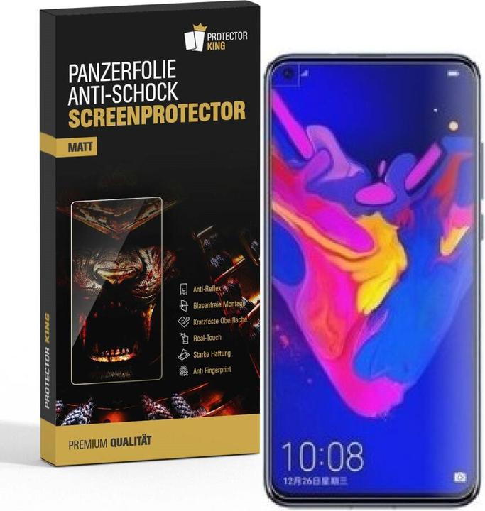 Produktbild Protectorking 6x Panzerfolie Anti-Shock matt entspiegelt (6 Stück, Huawei Nova 4)