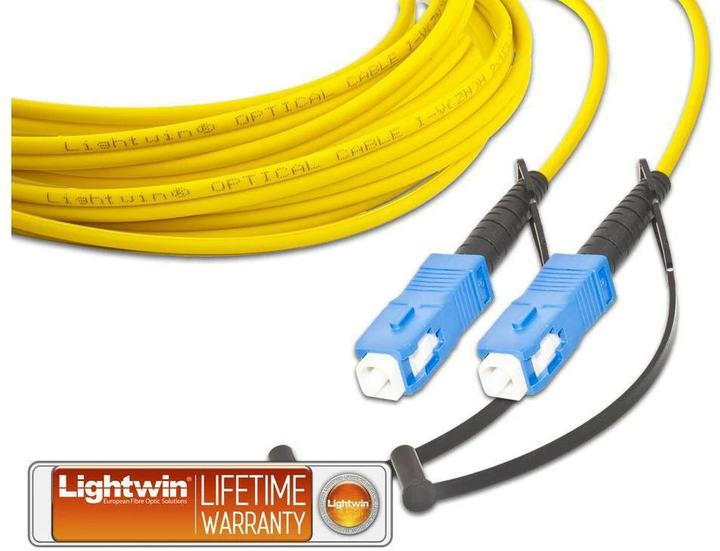 Actual product image Lightwin LWL HQ Simplex patch cable, 2m (CAT6, 2 m)