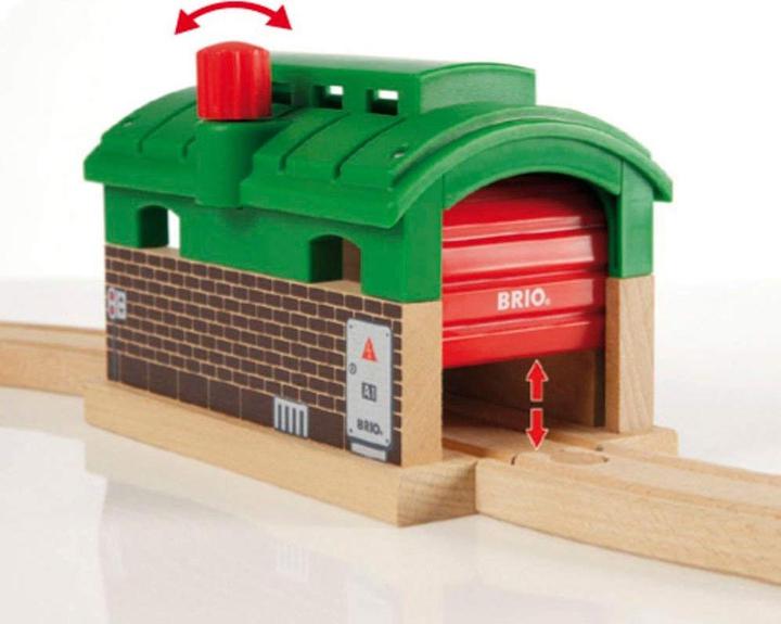 Produktbild Brio Lokschuppen mit Rolltor