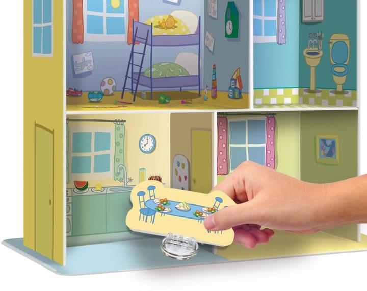 Actual product image Lisciani Peppa Pig Learning House 3D