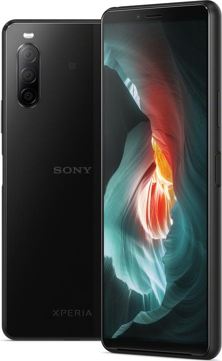 Actual product image Sony Xperia 10 II (128 GB, Black, 6", Hybrid Dual SIM, 12 Mpx, 4G)