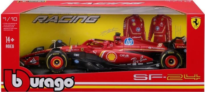Actual product image Bburago Ferrari F1 SF-24 1/18 Leclerc 2024