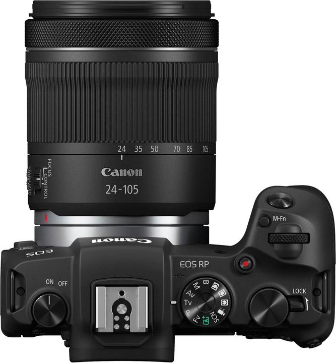 Produktbild Canon EOS R + RF 24-105 mm F4-7,1 IS STM (24 - 105 mm, 30.30 Mpx, Vollformat)