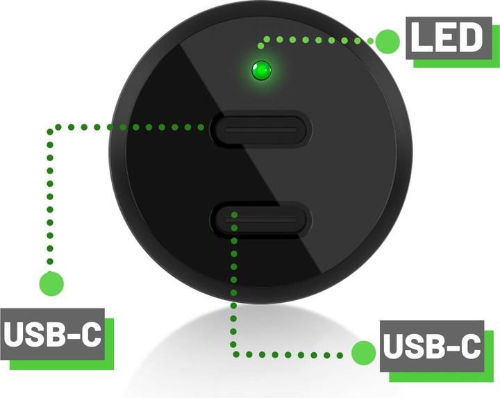 Actual product image Belkin USB-C Car Charger, 36W Power Deliver