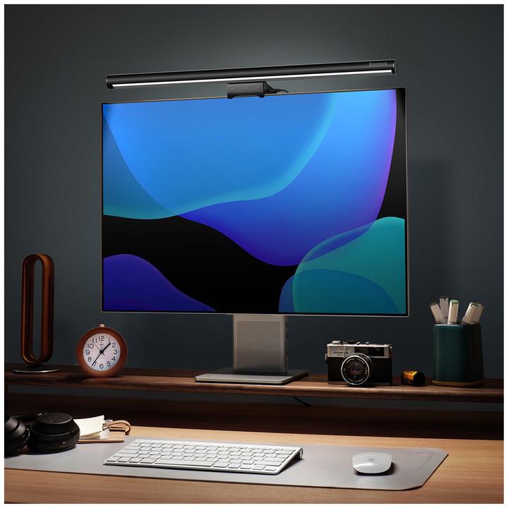 Productafbeelding Baseus i-wok2 Series USB Asymmetrische Lichtbron Scherm Hanglamp (Jeugd) Zwart (160 lm)