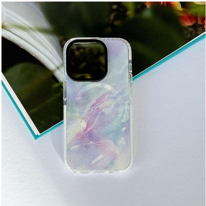 Actual product image Evelatus iPhone 15 Pro Max PC+TPU With MagSafe Customised Print (Apple iPhone 15 Pro Max)