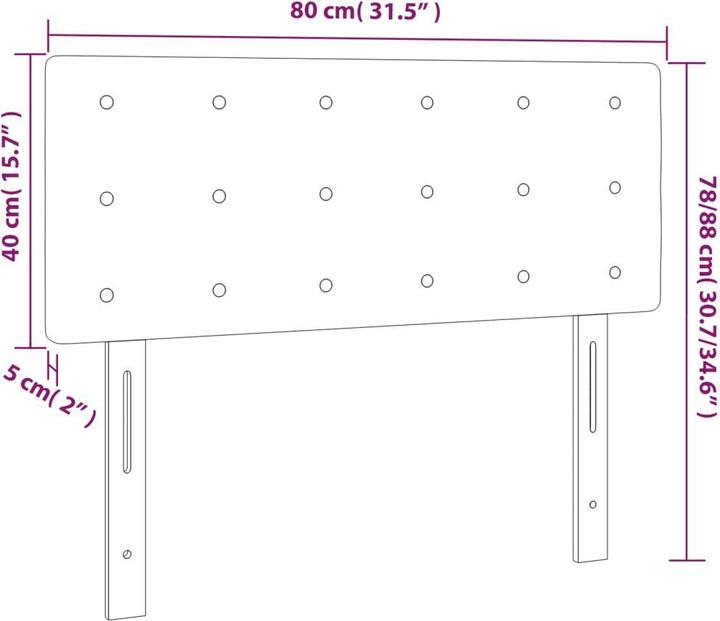 Image du produit VidaXL Kalli (80 x 5 x 88 cm)