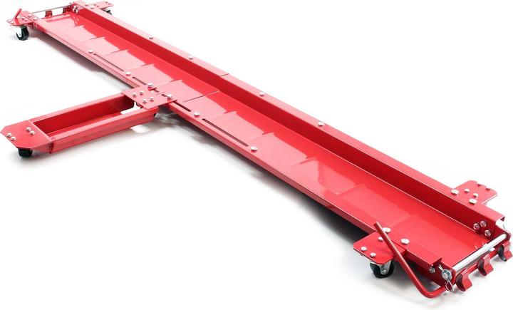 Wiltec Rangierschiene Motorrad bis 250 kg Rangierhilfe Rangierplatte Parkhilfe Rolly