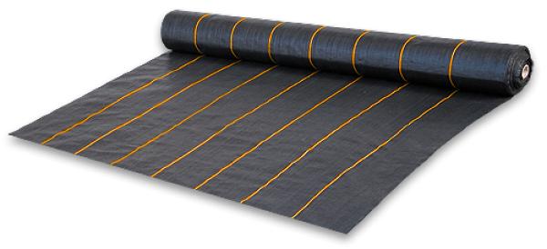 Produktbild Bradas Agrotkanina antychwastowa PP, czarna UV, 90g, 1,6 x 100m (1.6 x 100 m)