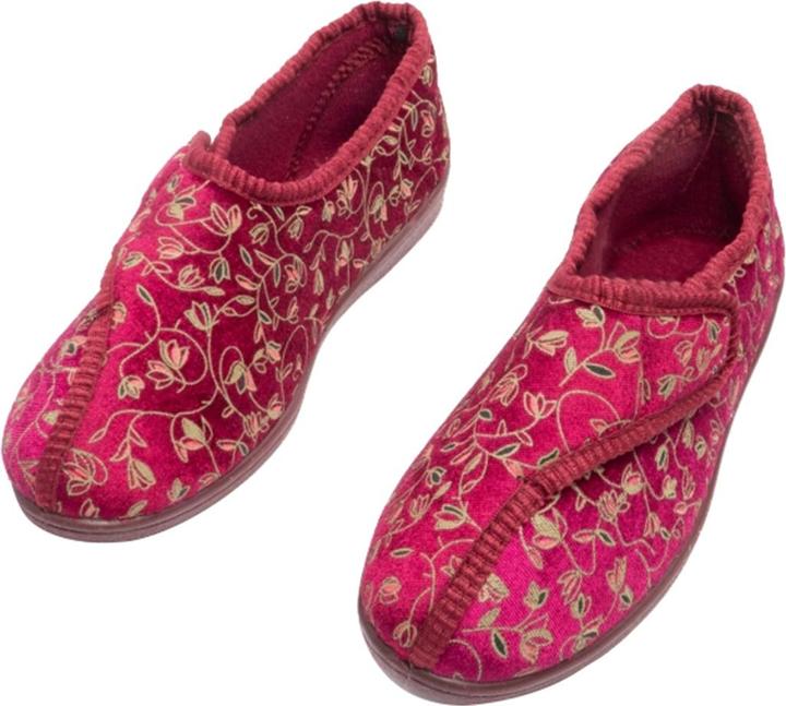 Produktbild Zedzzz Janice Hausschuhe mit Klettverschluss Blumenmuster (36)