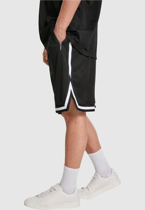 Actual product image Urban Classics Premium Stripes Mesh Shorts (S)