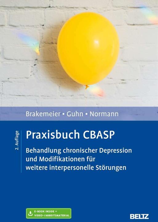 Actual product image Praxisbuch CBASP (German, Anne Guhn, Eva-Lotta Brakemeier, 2021)
