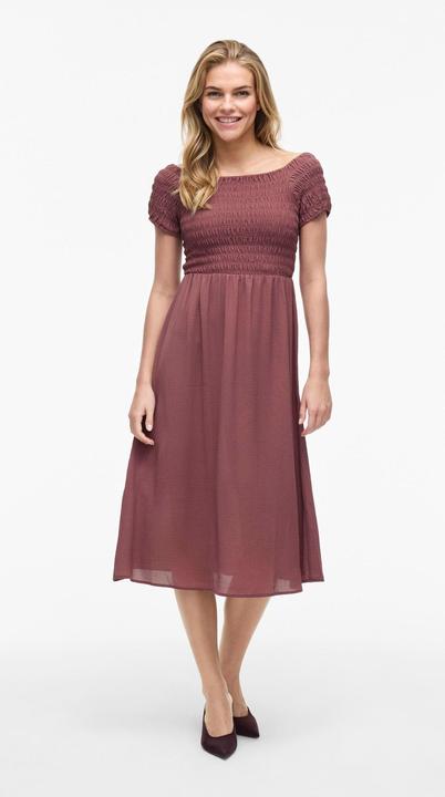 Actual product image Vila VIRITA Midi Gesmoktes Kleid (38)
