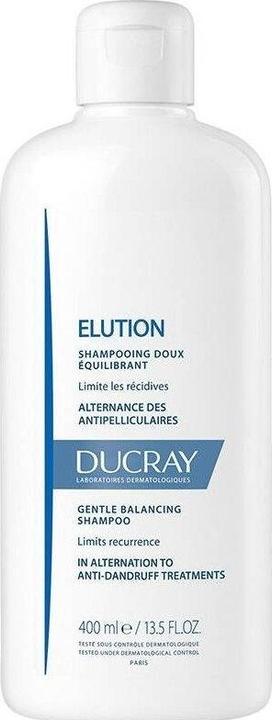 Produktbild Ducray ELUCION Rebalancing Anti-Schuppen Sanftes Shampoo 400ml (400 ml, Flüssiges Shampoo)