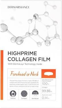 Dermarssance Highprime Collagen Film Collagen Flakes For Forehead Or Neck Forehead Or Neck 5Pcs.