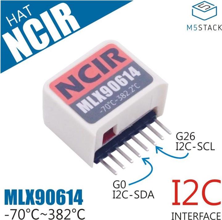 Immagine prodotto M5Stack M5StickC Cappello NCIR MLX90614 Sensore di temperatura