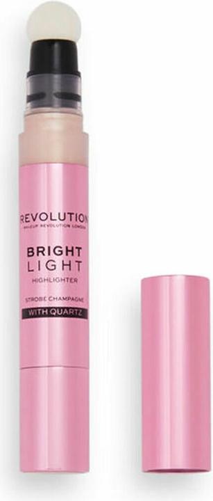Makeup Revolution Revolution Make Up Bright Light Highlighter Strobe Champagne 3ml (strobe champagne, Highlighter)