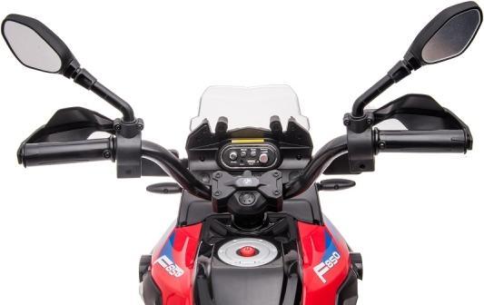 Produktbild Es-toys Elektro Kindermotorrad BMW F850 GS – 12V7A Akku – mit Stützräder, Musik und Lichter -EVA Reife