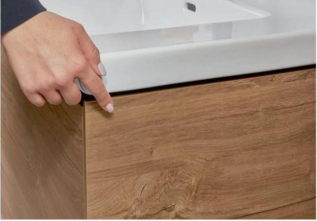 Actual product image Villeroy & Boch V&B cabinet washbasin SUBWAY 3.0 800x470mm with ÜL with HL white (470 mm, 800 mm)