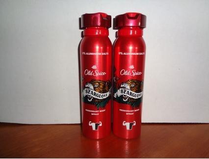 Old Spice Bear Glove Deodorant Body Spray - Deodorante Spray (Getto vaporizzato, 150 ml)