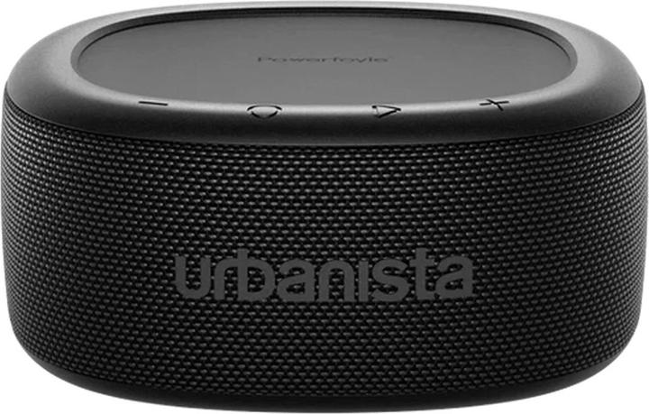 Actual product image Urbanista Malibu Midnight Black Portable Bluetooth Speaker with Solar Cell (24 h, Rechargeable battery operated)
