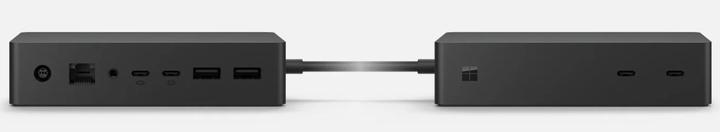 Actual product image Microsoft Surface Dock 2 for business (Docking port (proprietary), 4 Ports)
