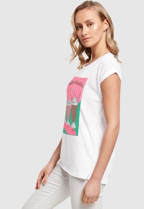Immagine prodotto Mister Tee MisterTee Ladies Milkshake Tee - Maglietta a spalla larga - 178079 (M)