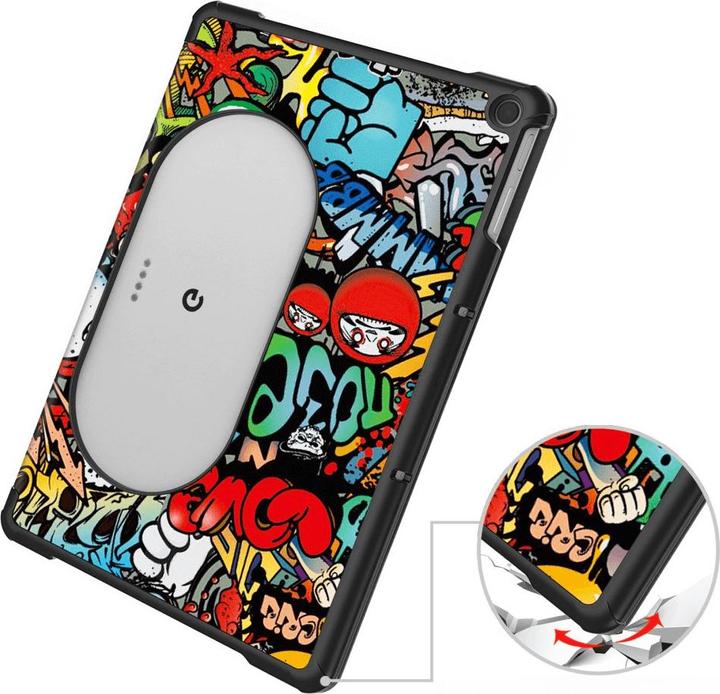 Actual product image Cover-Discount Google Pixel Tablet - Tri-fold Smart Case Comics (Google Pixel Tablet)