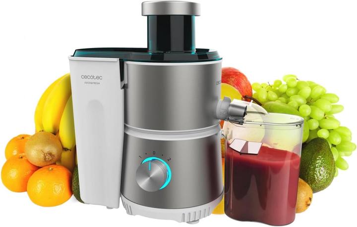 Actual product image Cecotec Centrifuge compatible Juice&Fresh 400 Titan (Blanc/Argent)