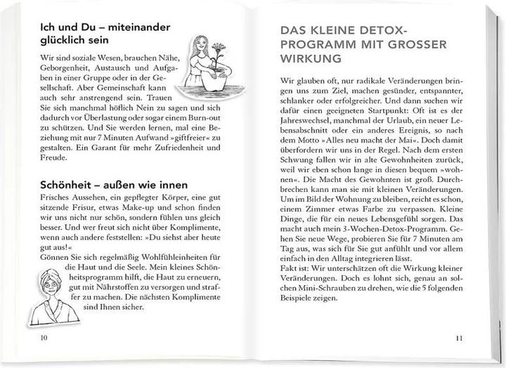 Produktbild Die 7-Minuten-Detox-Kur (Deutsch, Franziska Rubin, 2021)