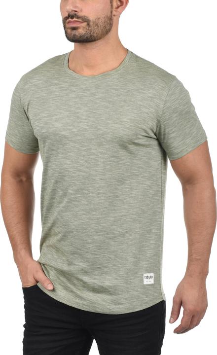 Immagine prodotto Solid Figos T-Shirt A Maniche Corte Maglietta Da Uomo Con Girocollo In Cotone 100% (XL)